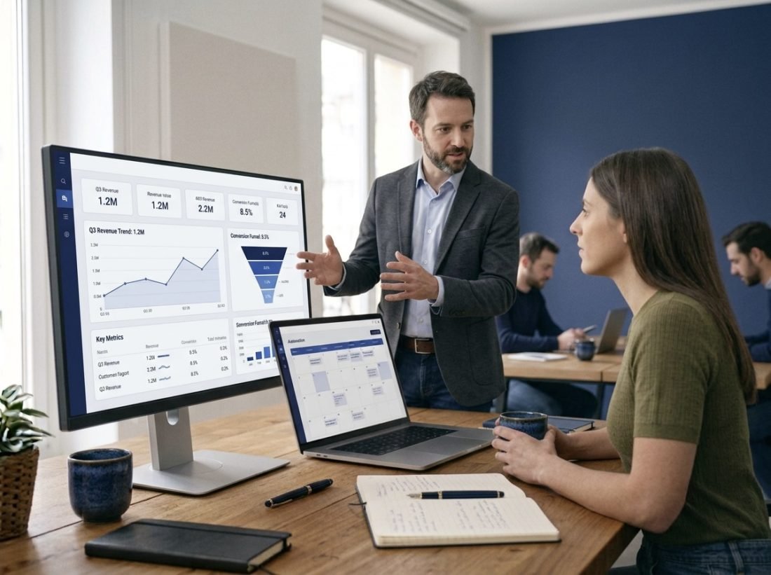 Analytics & Reporting by M&A Services Company