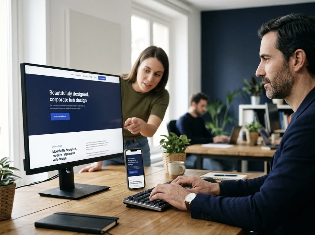 Website Design & Development by M&A Services Company